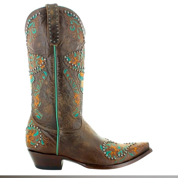 OLD GRINGO DULCE CALAVERA SKULL Cowgirl boots sugar skull guns RTL $675 NIB 7.5 - Picture 8 of 10